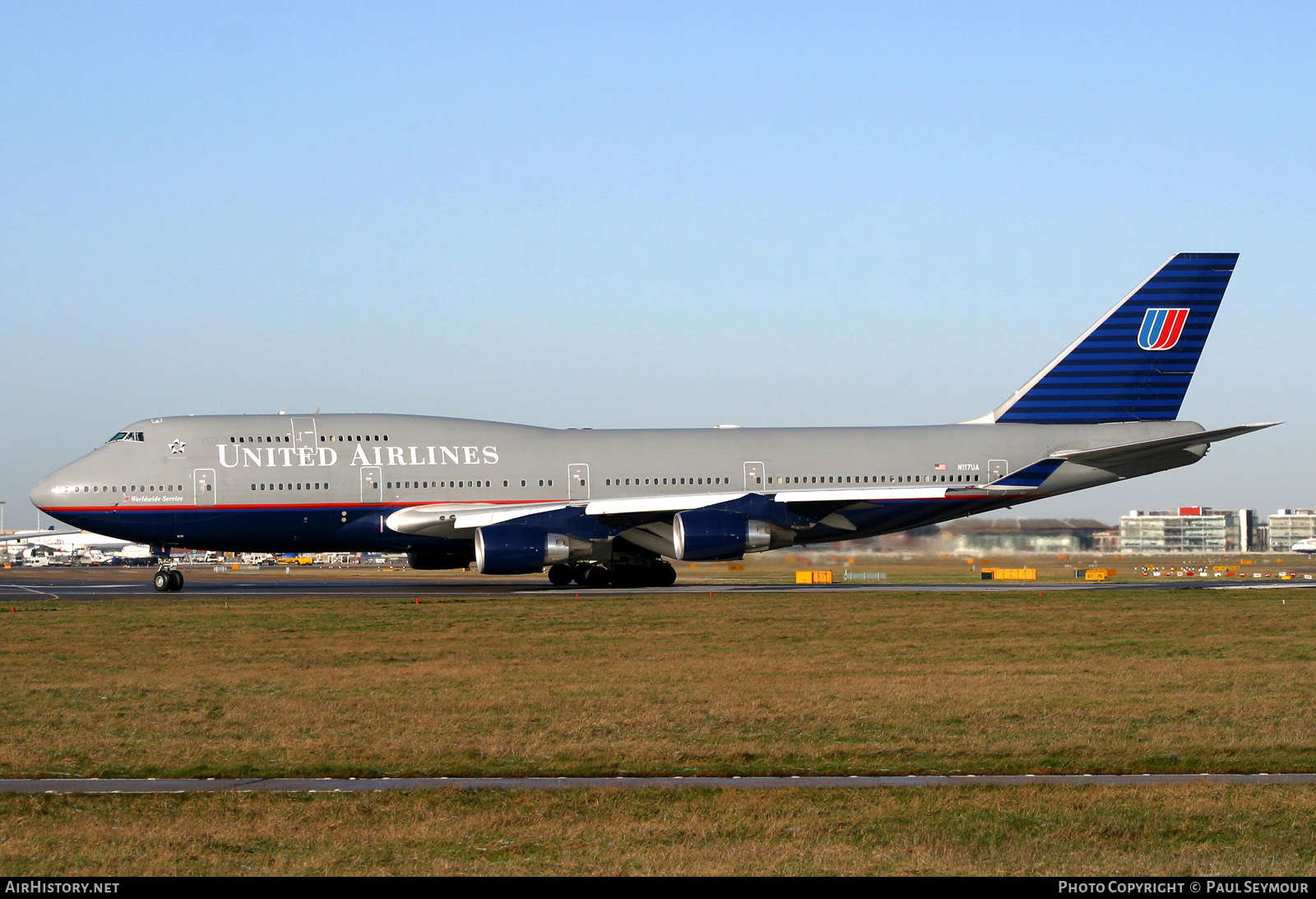 Aircraft Photo of N117UA | Boeing 747-422 | United Airlines | AirHistory.net #284572