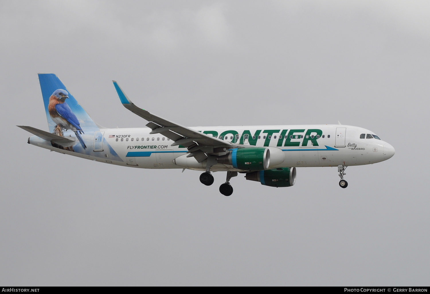 Aircraft Photo of N230FR | Airbus A320-214 | Frontier Airlines | AirHistory.net #284577