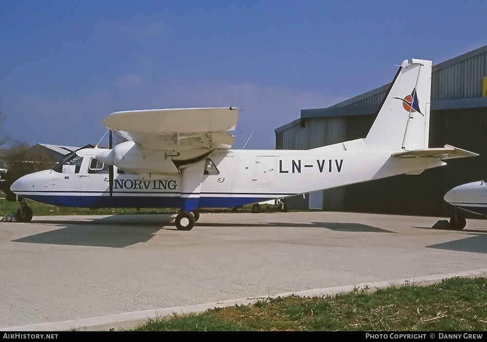 Aircraft Photo of LN-VIV | Britten-Norman BN-2A-21 Islander | Norving | AirHistory.net #284585