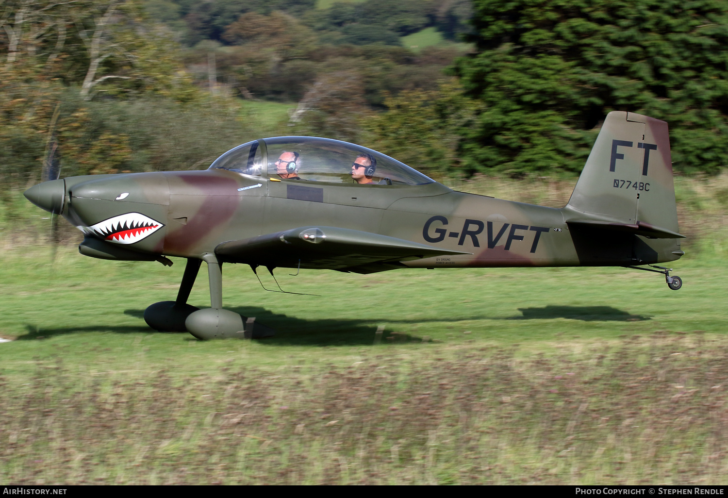 Aircraft Photo of G-RVFT / 0774BC | Van's RV-8 | AirHistory.net #284588