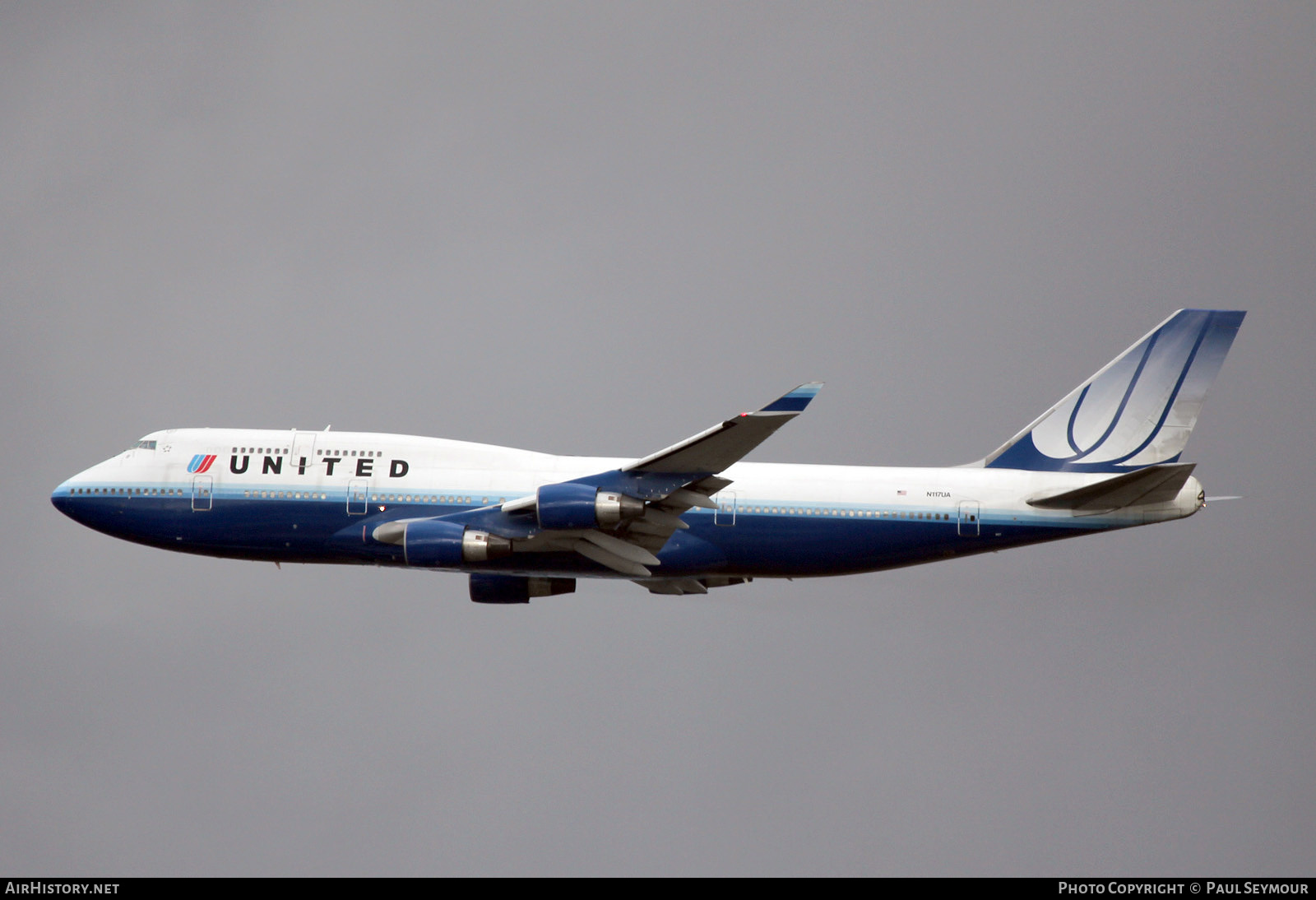 Aircraft Photo of N117UA | Boeing 747-422 | United Airlines | AirHistory.net #284601