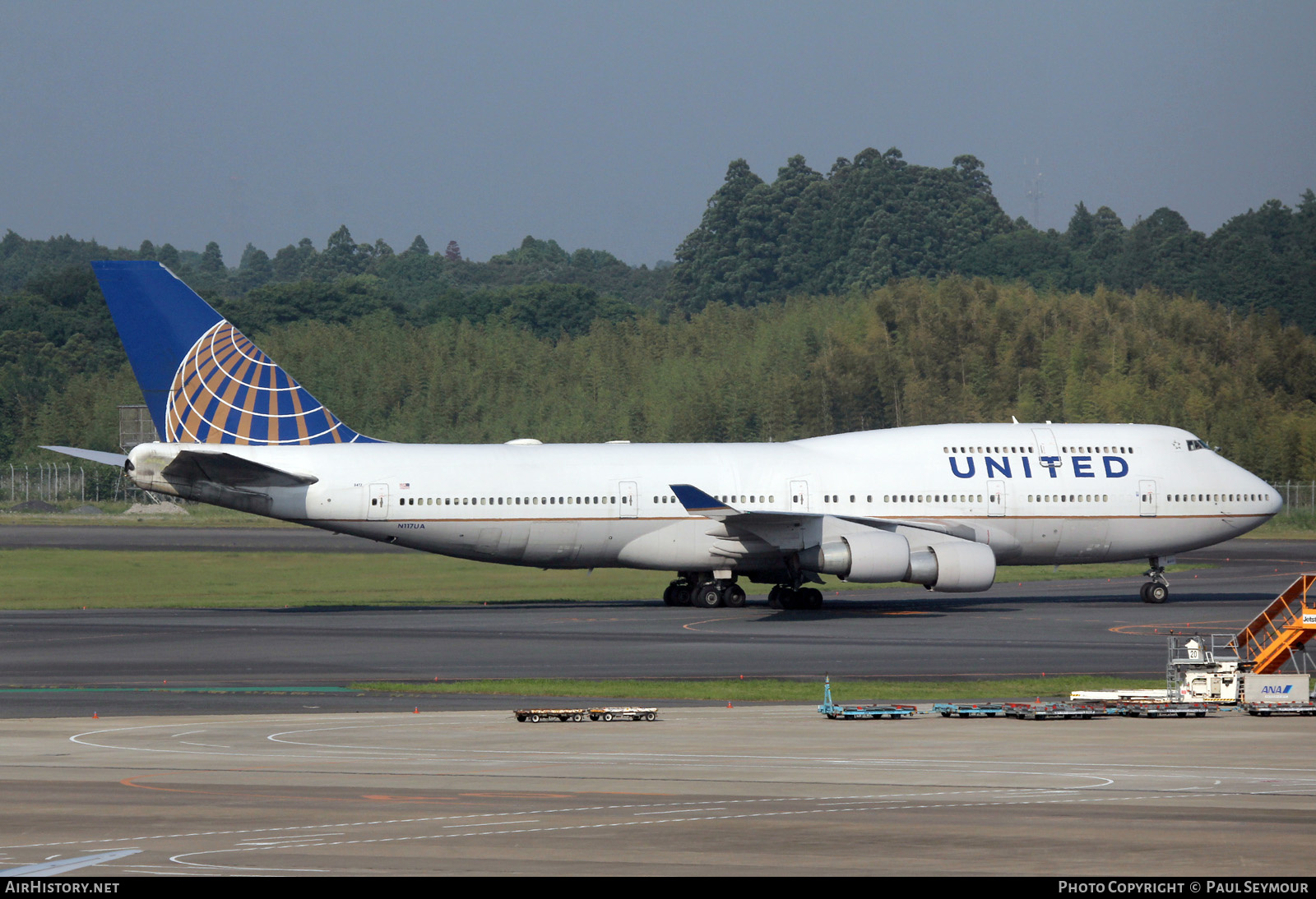 Aircraft Photo of N117UA | Boeing 747-422 | United Airlines | AirHistory.net #284602