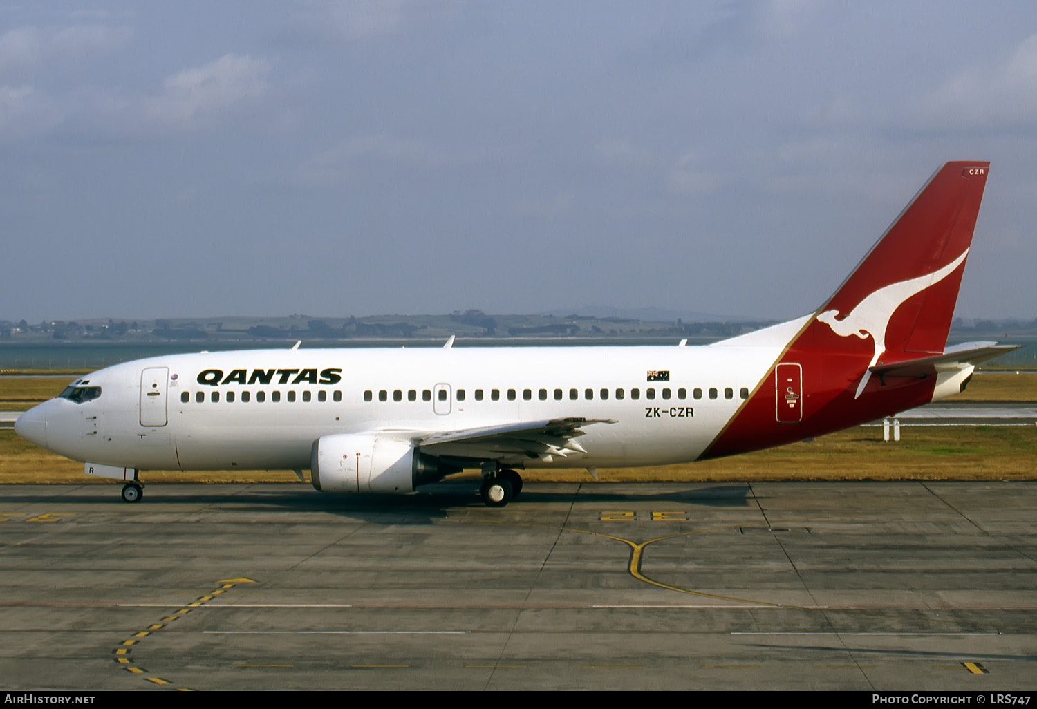 Aircraft Photo of ZK-CZR | Boeing 737-33A | Qantas | AirHistory.net #284608
