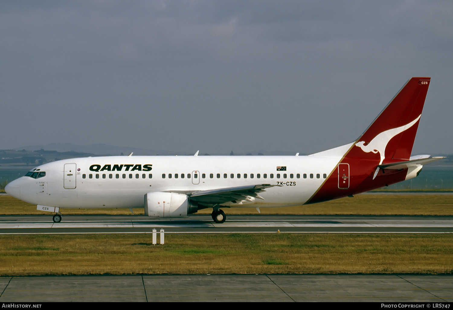 Aircraft Photo of ZK-CZS | Boeing 737-33A | Qantas | AirHistory.net #284613