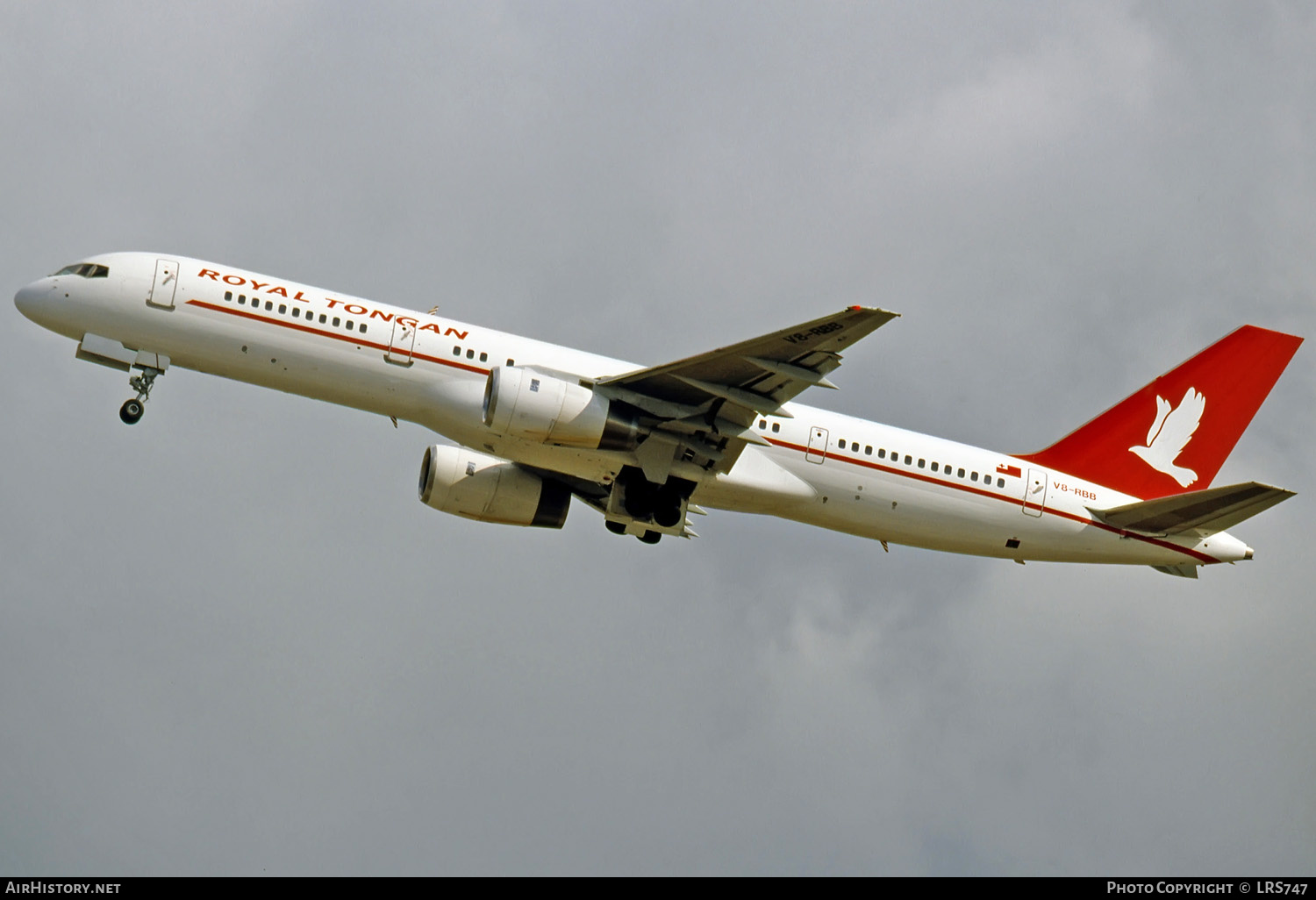 Aircraft Photo of V8-RBB | Boeing 757-2M6 | Royal Tongan Airlines | AirHistory.net #284618