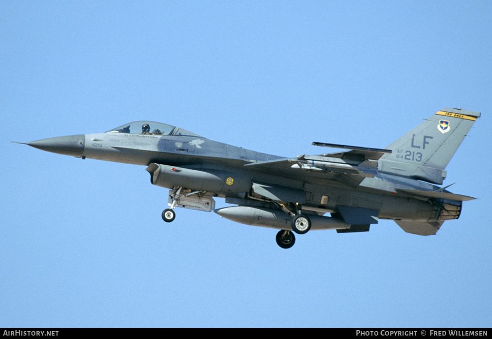 Aircraft Photo of 84-1213 / AF84-213 | General Dynamics F-16C Fighting Falcon | USA - Air Force | AirHistory.net #284619