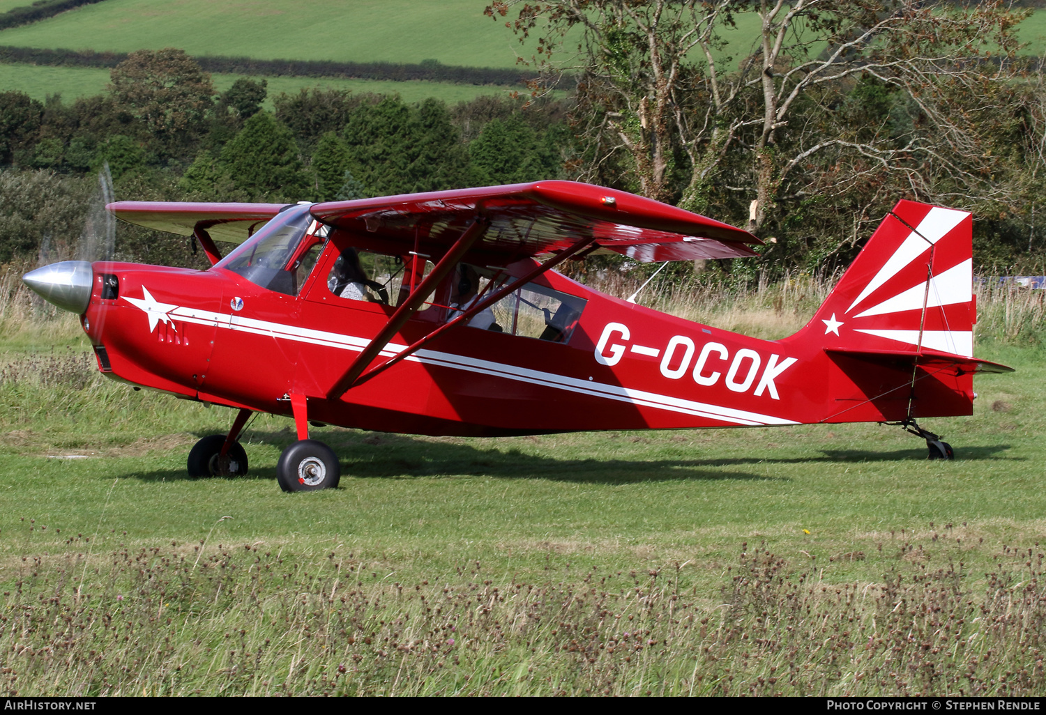 Aircraft Photo of G-OCOK | American Champion 8KCAB-180 Super Decathlon | AirHistory.net #284651