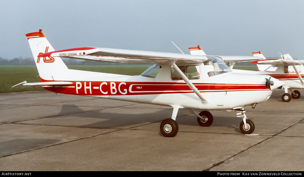 Aircraft Photo of PH-CBG | Reims F152 II | Rijksluchtvaartschool - RLS | AirHistory.net #284666