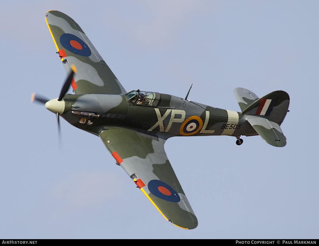 Aircraft Photo of G-HHII / BE505 | Hawker Hurricane Mk2B | UK - Air Force | AirHistory.net #284669