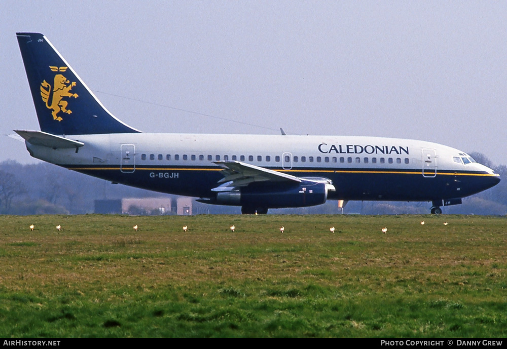 Aircraft Photo of G-BGJH | Boeing 737-236/Adv | Caledonian Airways | AirHistory.net #284716