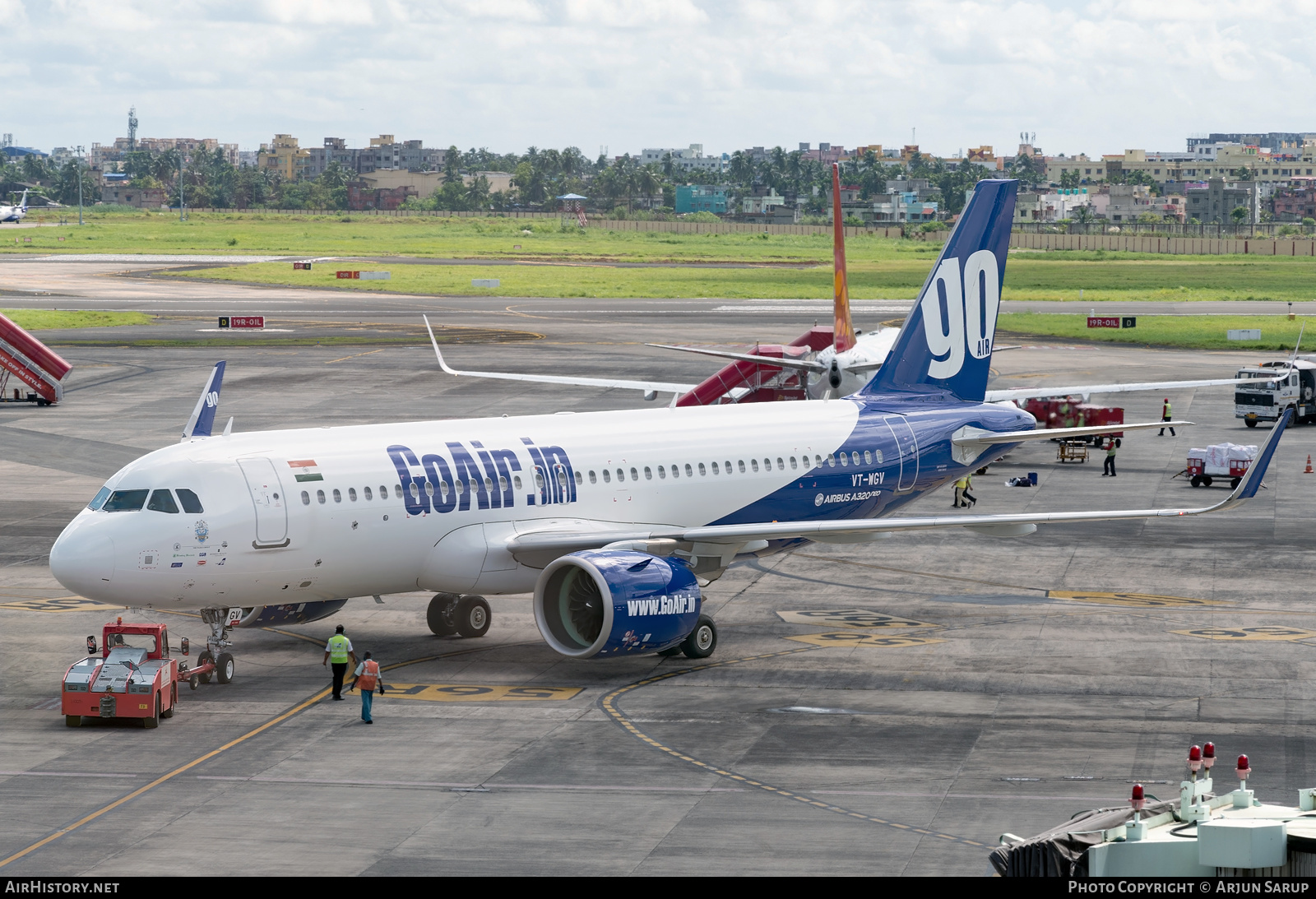 Aircraft Photo of VT-WGV | Airbus A320-271N | GoAir | AirHistory.net #284720