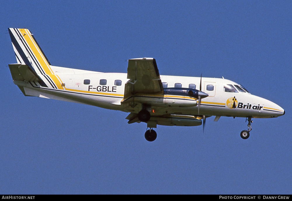 Aircraft Photo of F-GBLE | Embraer EMB-110P2 Bandeirante | Brit Air | AirHistory.net #284726