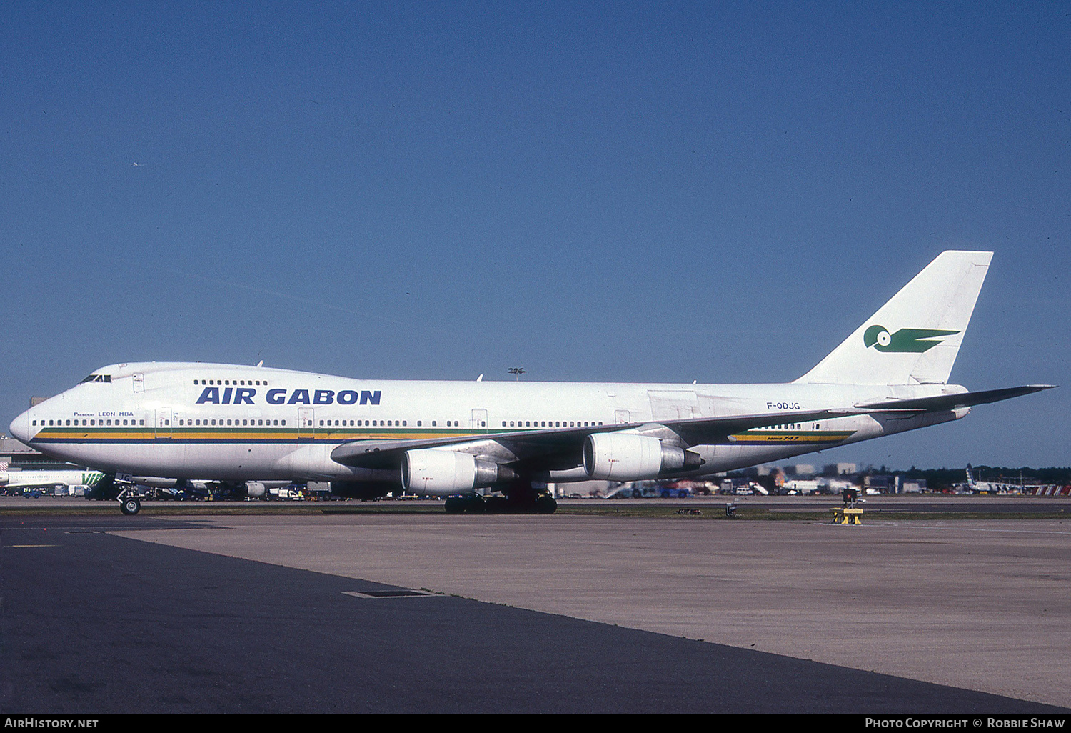 Aircraft Photo of F-ODJG | Boeing 747-2Q2BM | Air Gabon | AirHistory.net #284733