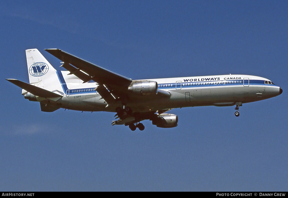 Aircraft Photo of C-GIFE | Lockheed L-1011-385-1-14 TriStar 100 | Worldways Canada | AirHistory.net #284741