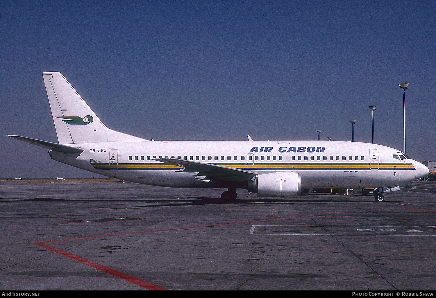 Aircraft Photo of TR-LFZ | Boeing 737-3Y0 | Air Gabon | AirHistory.net #284751