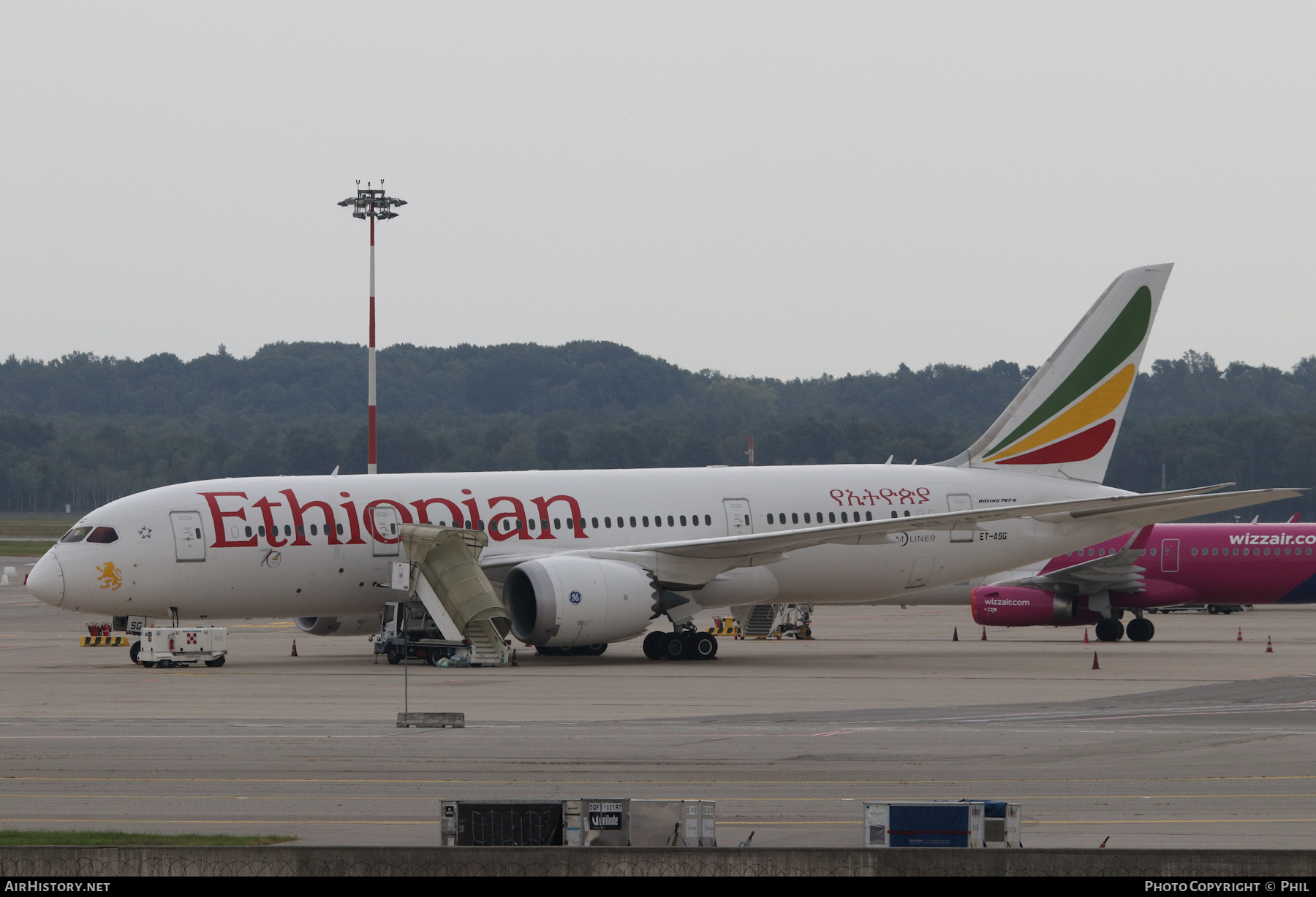 Aircraft Photo of ET-ASG | Boeing 787-8 Dreamliner | Ethiopian Airlines | AirHistory.net #284760