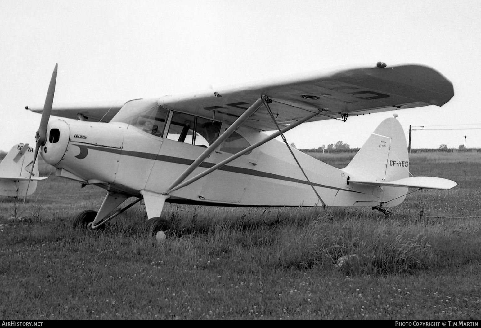 Aircraft Photo of CF-HES | Piper PA-16 Clipper | AirHistory.net #284766