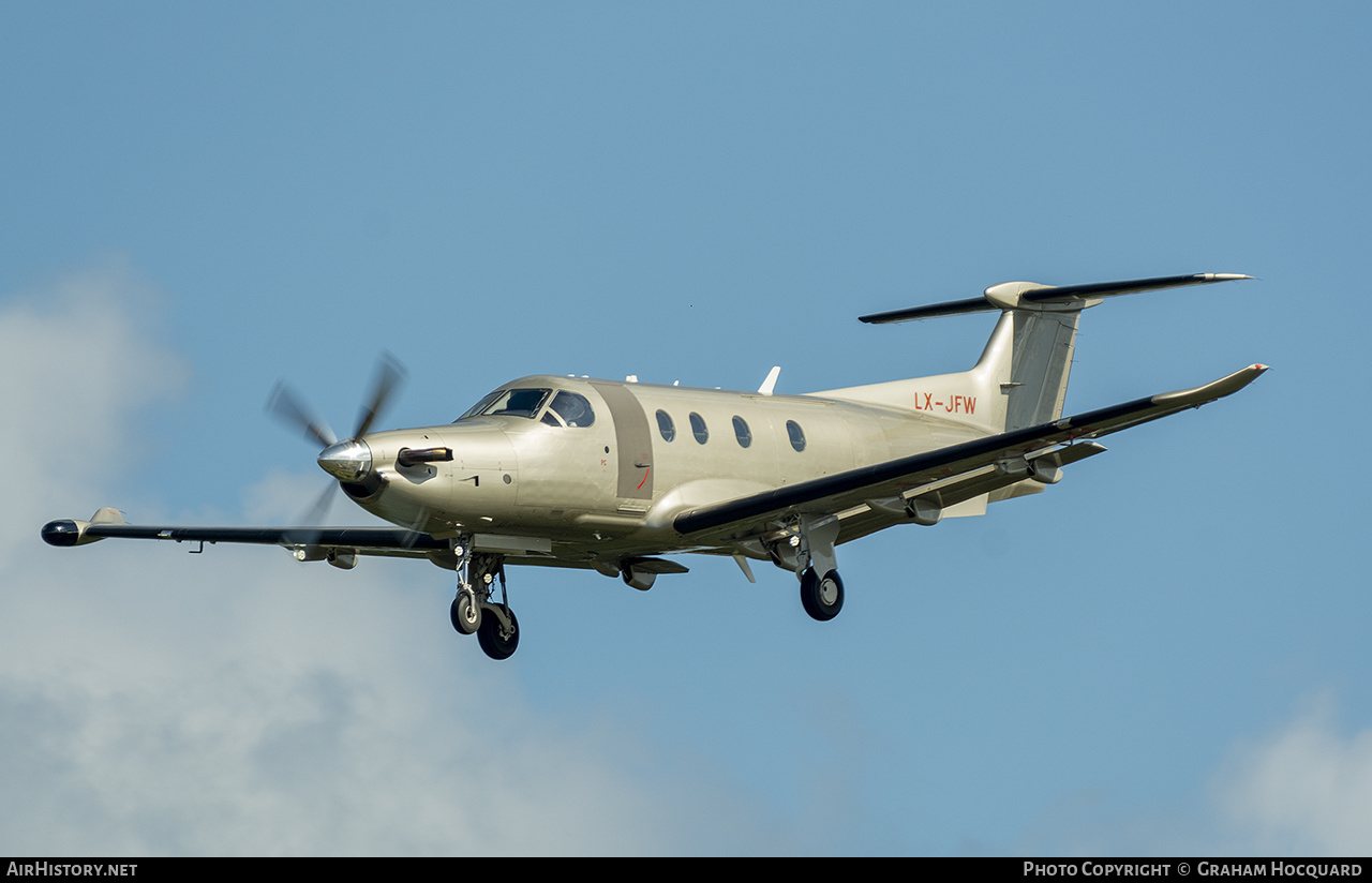Aircraft Photo of LX-JFW | Pilatus PC-12NG (PC-12/47E) | AirHistory.net #284816