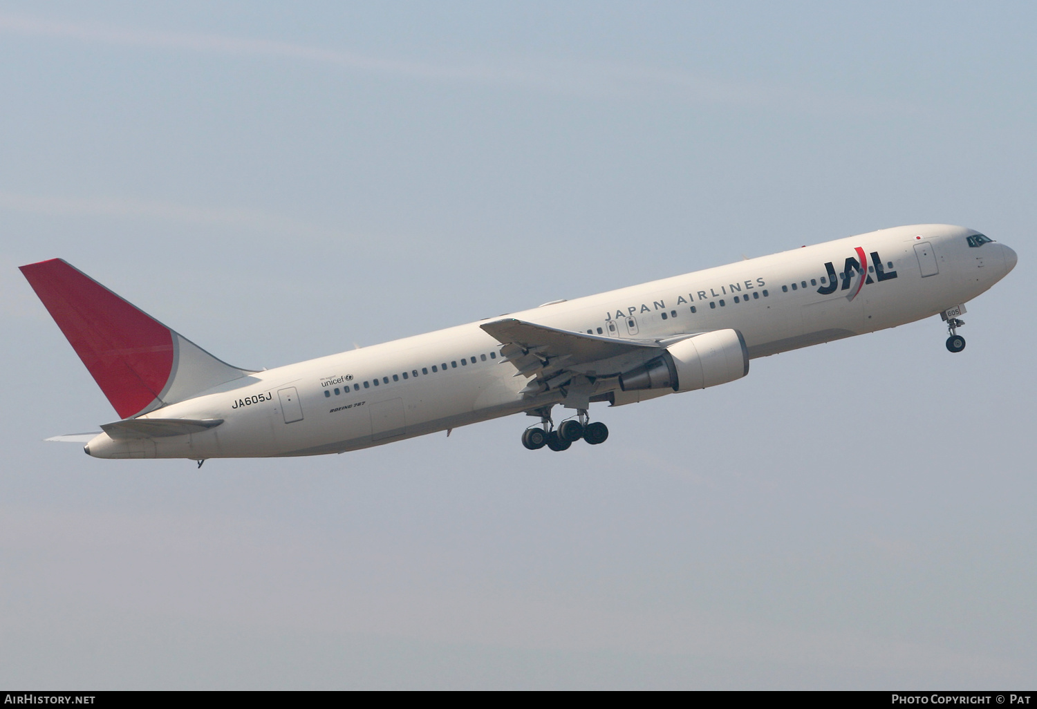 Aircraft Photo of JA605J | Boeing 767-346/ER | Japan Airlines - JAL | AirHistory.net #284819