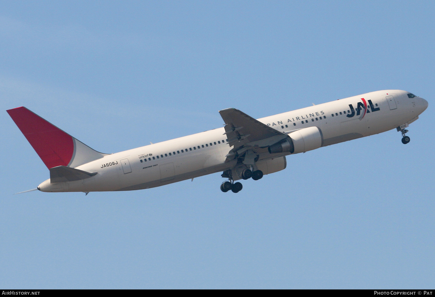 Aircraft Photo of JA608J | Boeing 767-346/ER | Japan Airlines - JAL | AirHistory.net #284820