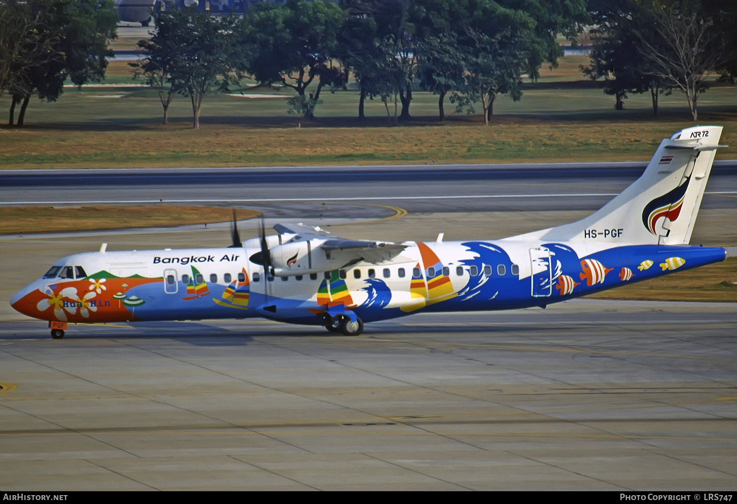 Aircraft Photo of HS-PGF | ATR ATR-72-500 (ATR-72-212A) | Bangkok Airways | AirHistory.net #284859
