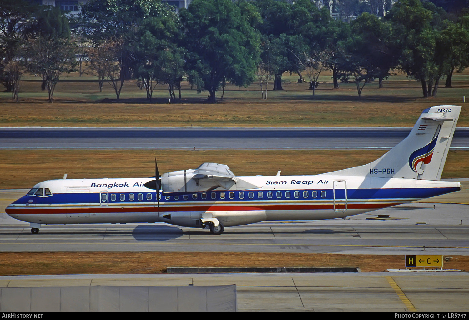 Aircraft Photo of HS-PGH | ATR ATR-72-212 | Bangkok Airways | AirHistory.net #284869