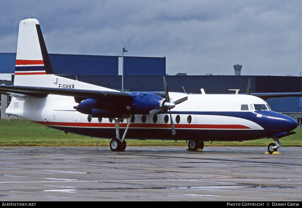 Aircraft Photo of F-GHXA | Fairchild F-27F | AirHistory.net #284870