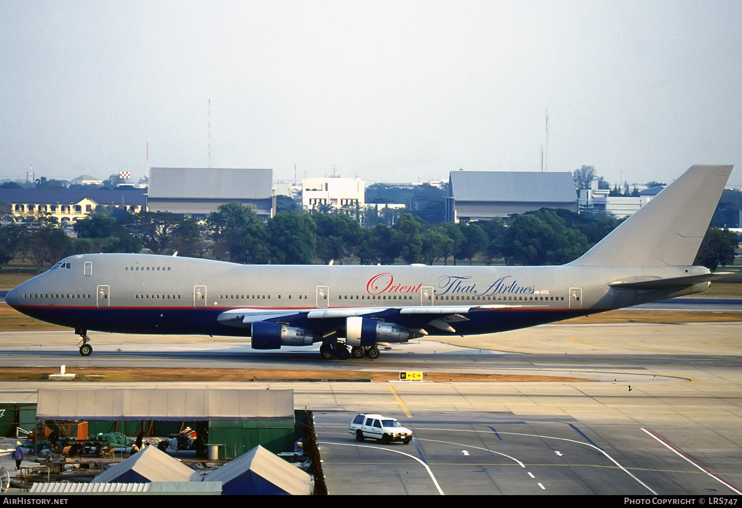 Aircraft Photo of HS-UTC | Boeing 747-238B | Orient Thai Airlines | AirHistory.net #284874