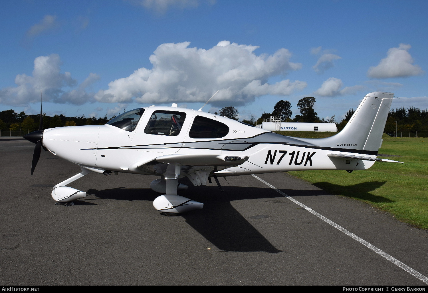 Aircraft Photo of N71UK | Cirrus SR-22T G5-GTS Carbon | AirHistory.net #284913