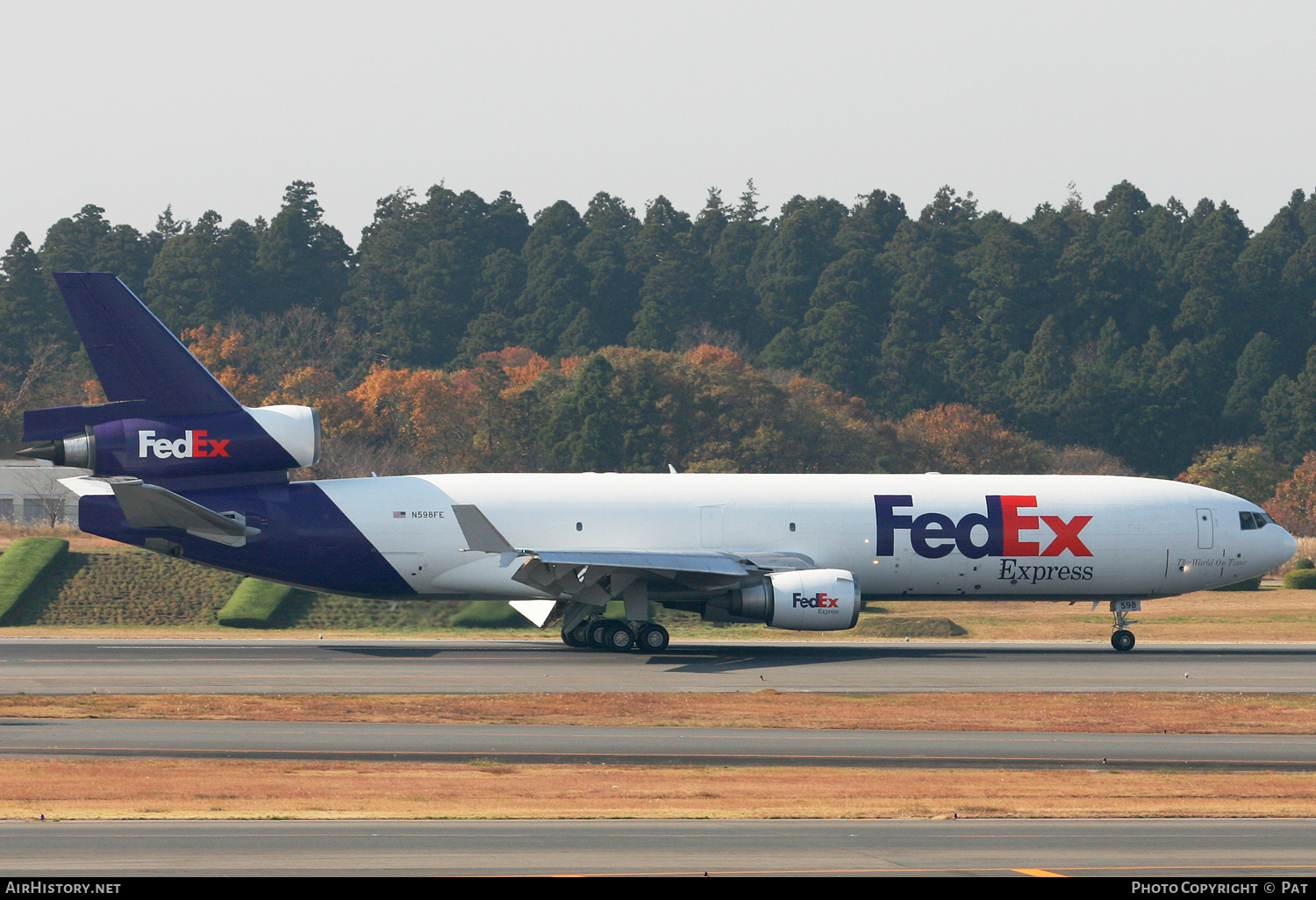 Aircraft Photo of N598FE | McDonnell Douglas MD-11/F | FedEx Express | AirHistory.net #284925