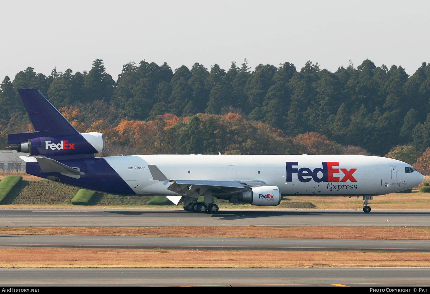 Aircraft Photo of N598FE | McDonnell Douglas MD-11/F | FedEx Express - Federal Express | AirHistory.net #284925