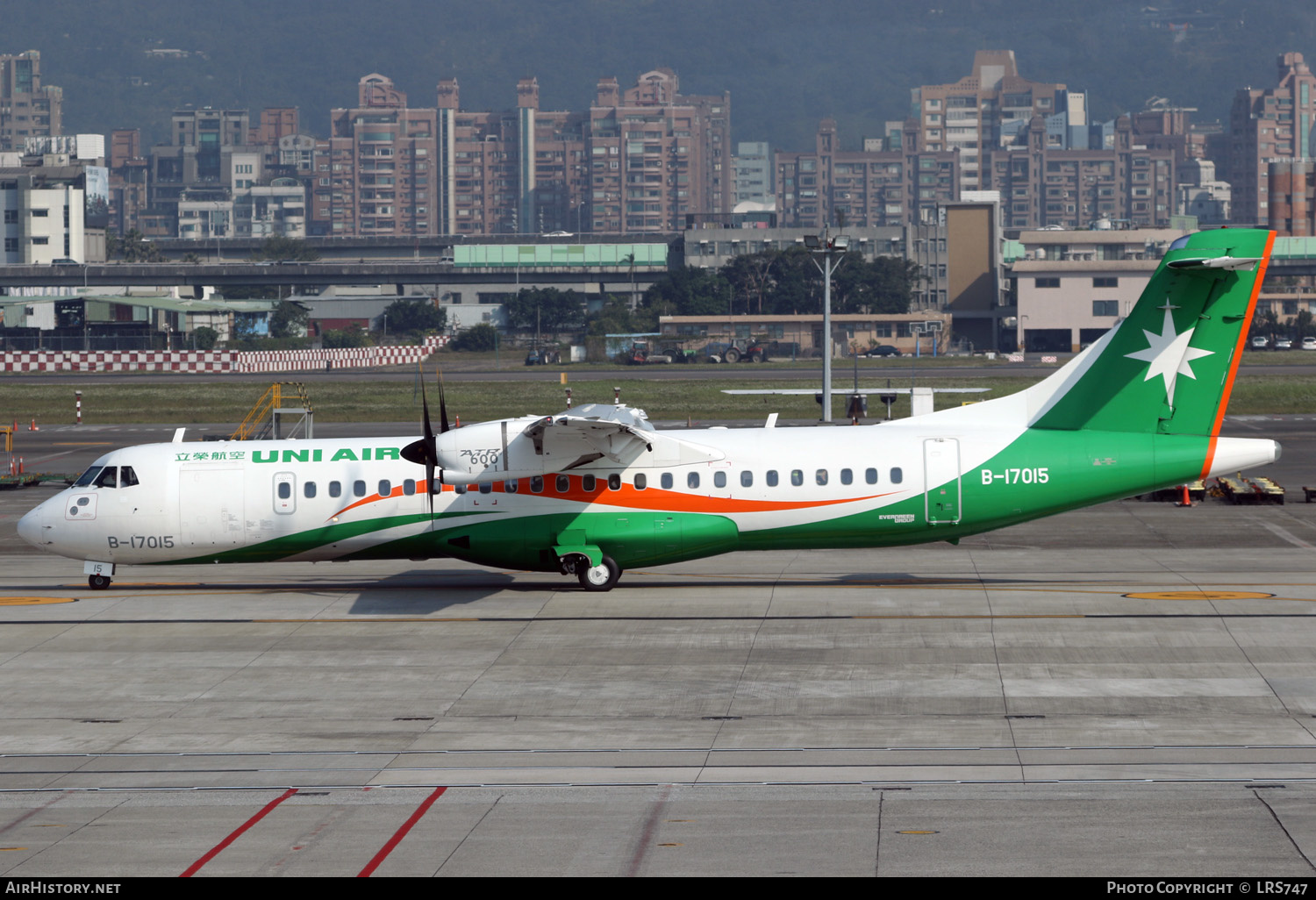 Aircraft Photo of B-17015 | ATR ATR-72-600 (ATR-72-212A) | UNI Air | AirHistory.net #284933