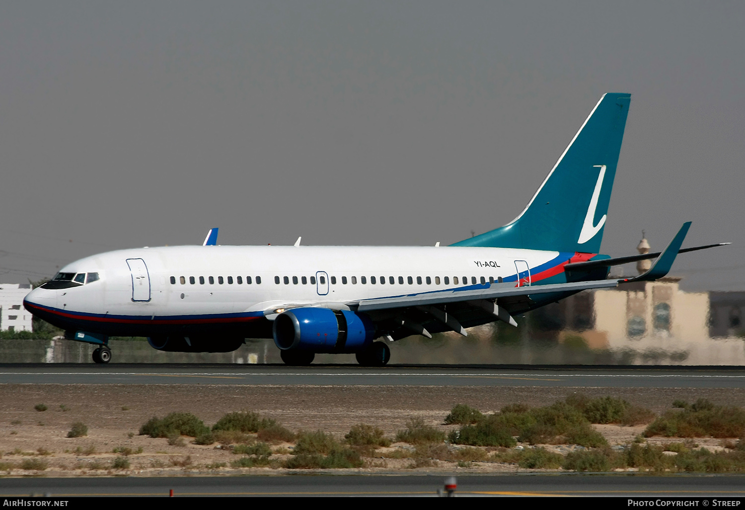 Aircraft Photo of YI-AQL | Boeing 737-7BD | AirHistory.net #284943