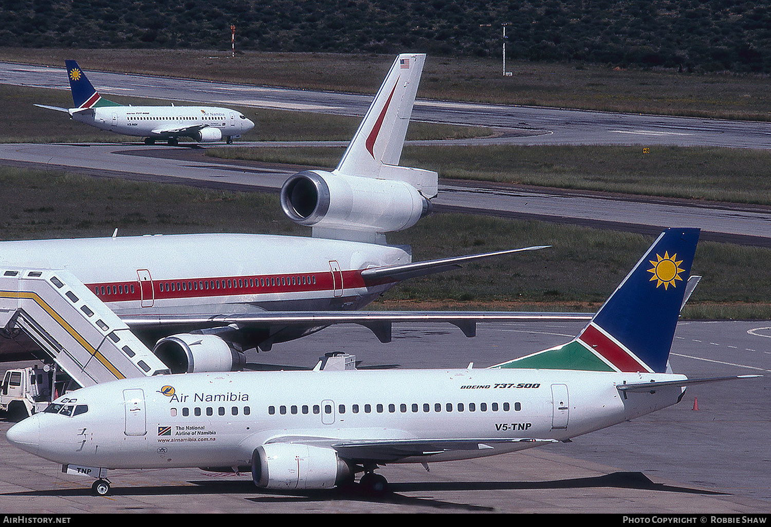 Aircraft Photo of V5-TNP | Boeing 737-528 | Air Namibia | AirHistory.net #284978