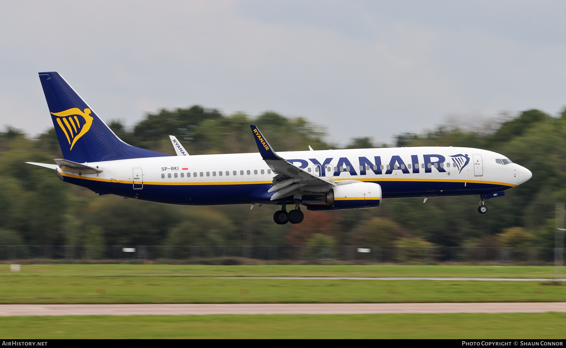 Aircraft Photo of SP-RKI | Boeing 737-800 | Ryanair | AirHistory.net #284996