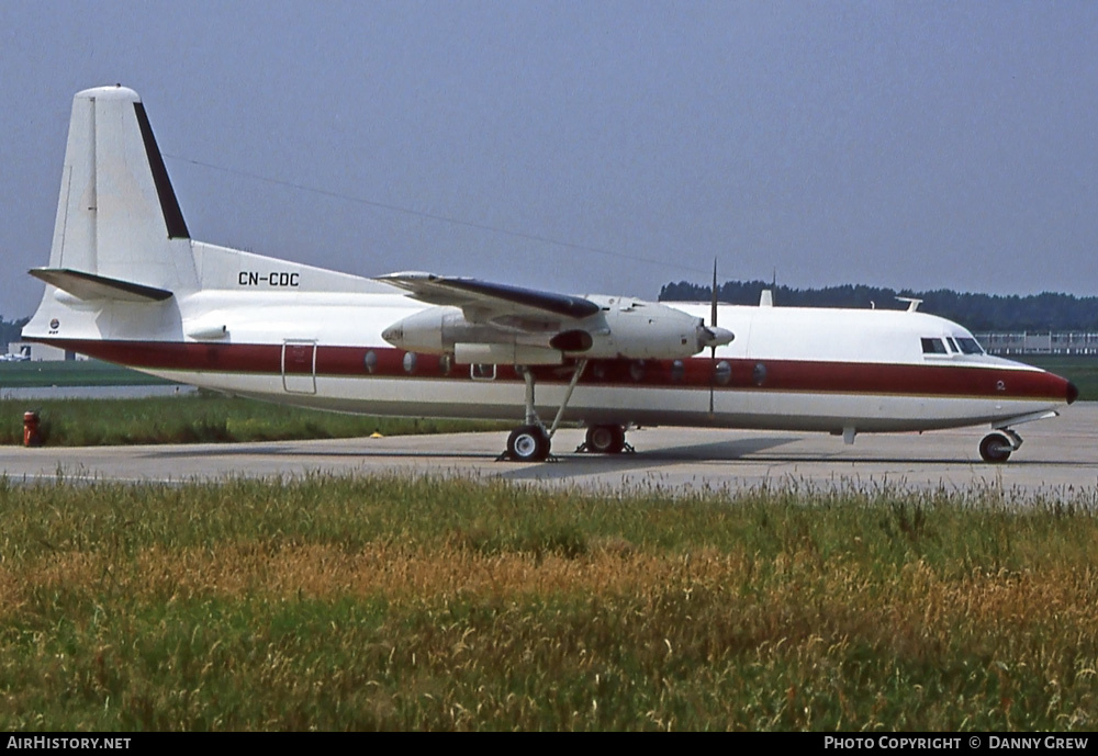 Aircraft Photo of CN-CDC | Fokker F27-500 Friendship | AirHistory.net #285004