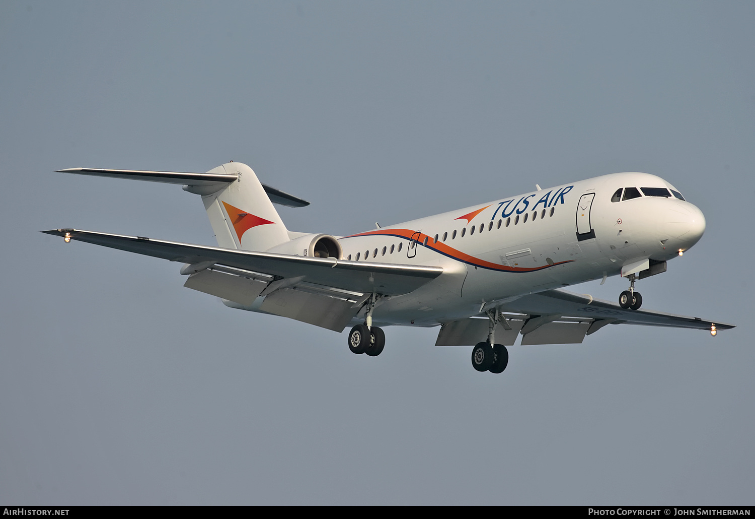 Aircraft Photo of 5B-DDF | Fokker 70 (F28-0070) | Tus Airways | AirHistory.net #285016