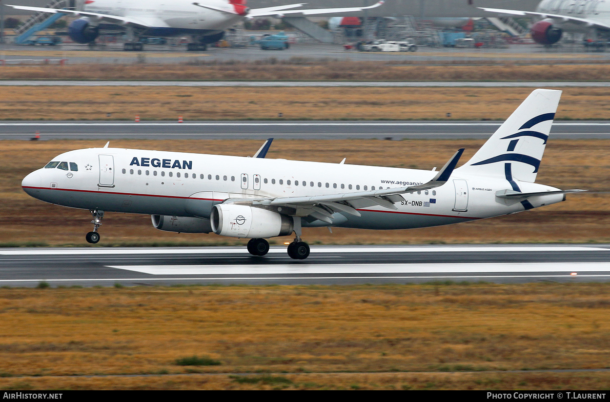 Aircraft Photo of SX-DNB | Airbus A320-232 | Aegean Airlines | AirHistory.net #285021