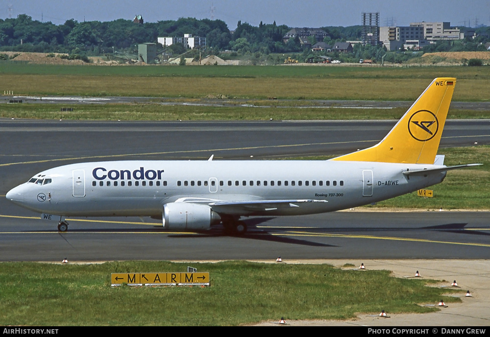 Aircraft Photo of D-ABWE | Boeing 737-330(QC) | Condor Flugdienst | AirHistory.net #285023