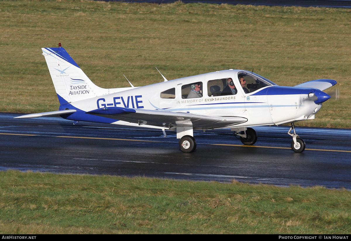 Aircraft Photo of G-EVIE | Piper PA-28-161 Warrior II | Tayside Aviation | AirHistory.net #285024