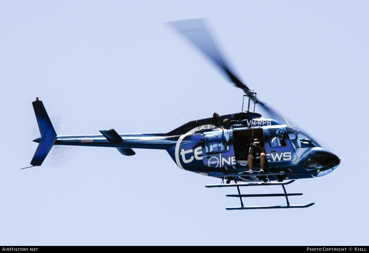 Aircraft Photo of VH-RPB | Bell 206B-3 JetRanger III | Channel Ten News | AirHistory.net #285029