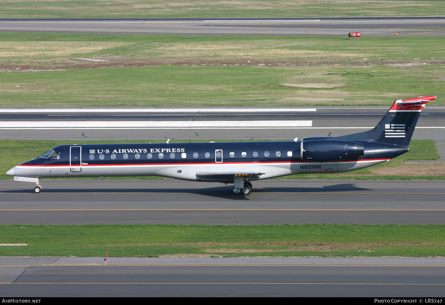 Aircraft Photo of N801HK | Embraer ERJ-145ER (EMB-145ER) | US Airways Express | AirHistory.net #285037