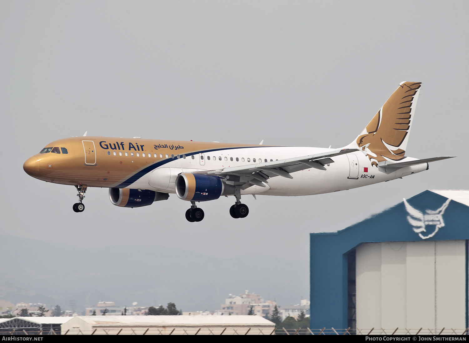 Aircraft Photo of A9C-AM | Airbus A320-214 | Gulf Air | AirHistory.net #285042