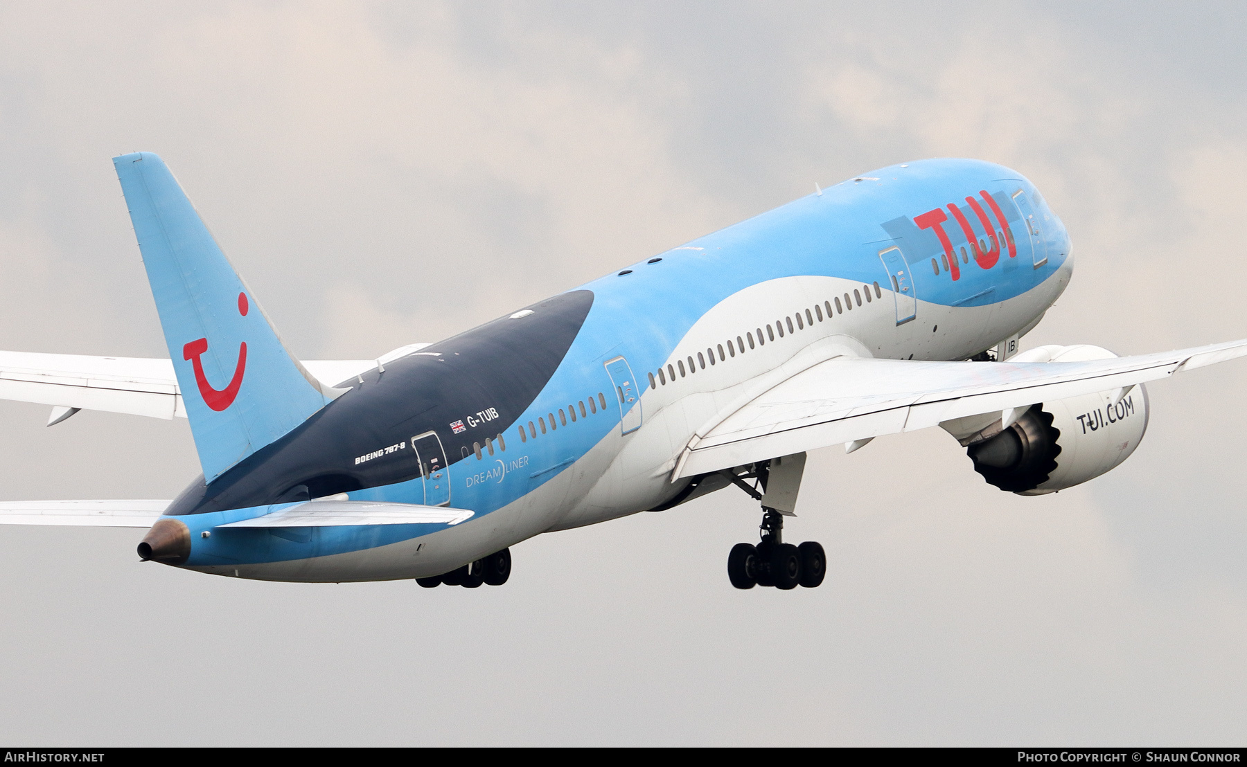 Aircraft Photo of G-TUIB | Boeing 787-8 Dreamliner | TUI | AirHistory.net #285055