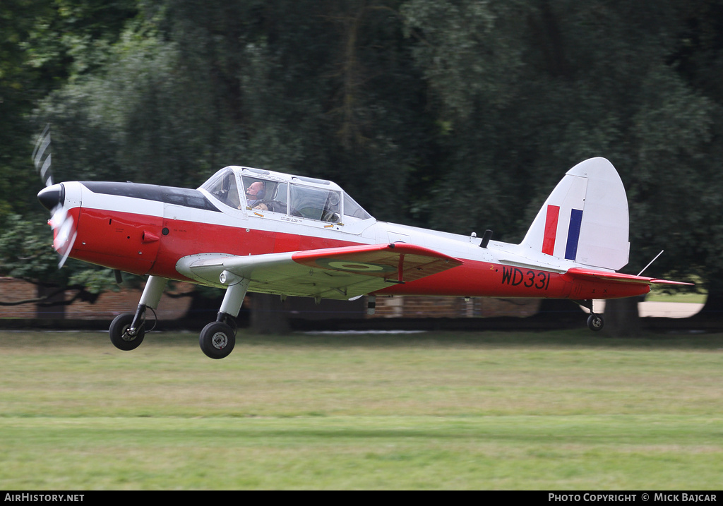 Aircraft Photo of G-BXDH / WD331 | De Havilland DHC-1 Chipmunk Mk22 | UK - Air Force | AirHistory.net #285058
