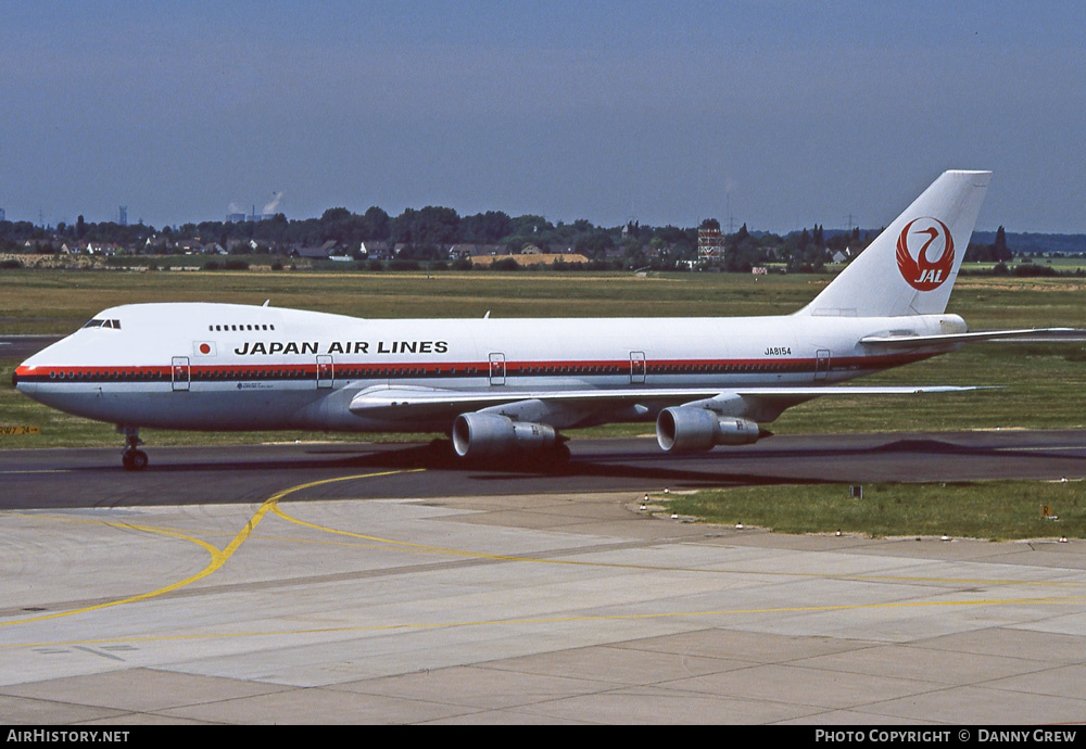 Aircraft Photo of JA8154 | Boeing 747-246B | Japan Air Lines - JAL | AirHistory.net #285062