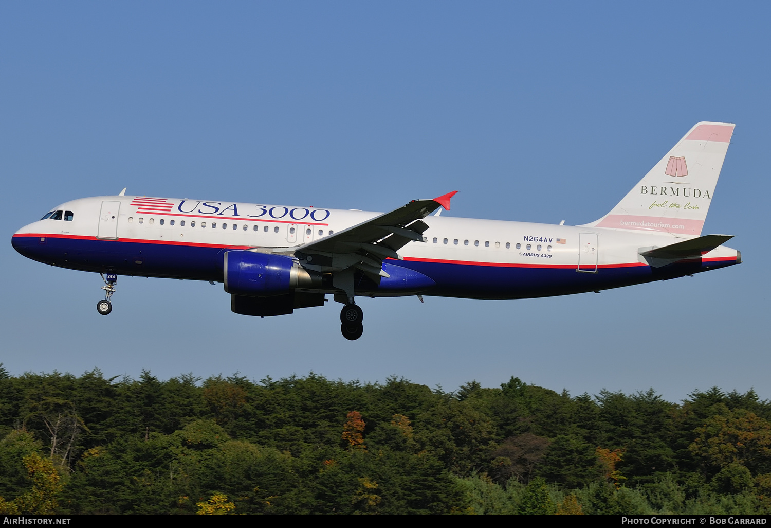 Aircraft Photo of N264AV | Airbus ACJ320 (A320-214/CJ) | USA 3000 Airlines | AirHistory.net #285063