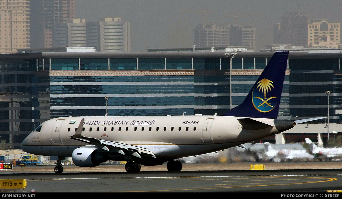 Aircraft Photo of HZ-AEH | Embraer 170LR (ERJ-170-100LR) | Saudi Arabian Airlines | AirHistory.net #285069