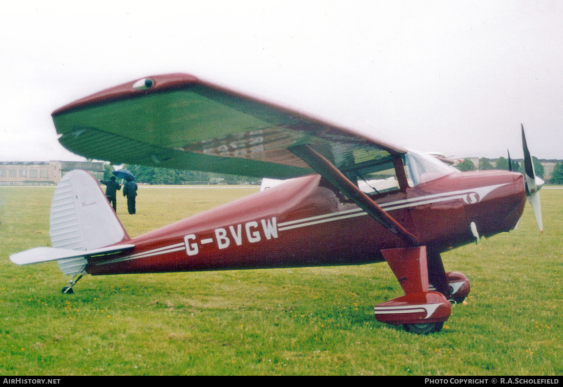 Aircraft Photo of G-BVGW | Luscombe 8A Silvaire | AirHistory.net #285071