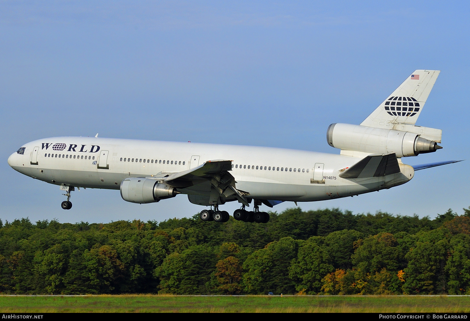 Aircraft Photo of N14075 | McDonnell Douglas DC-10-30 | World Airways | AirHistory.net #285085